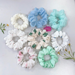 Scrunchies handmade, dây buộc tóc, cặp tóc