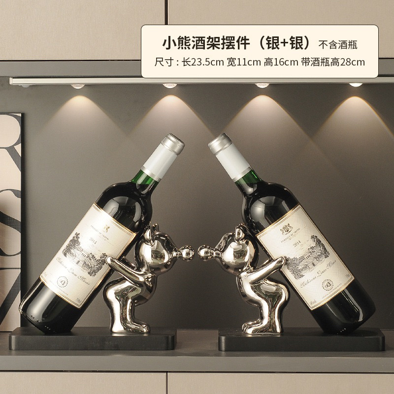 GIÁ ĐỂ CHAI RƯỢU VANG HÌNH CÁ CHÉP MAY MẮN