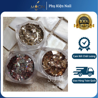 Nhũ Kínhnail Trang Trí Móng 6 Màu, Phụ Kiện Trang Trí Móng ⭐️Moon.Phukiennail