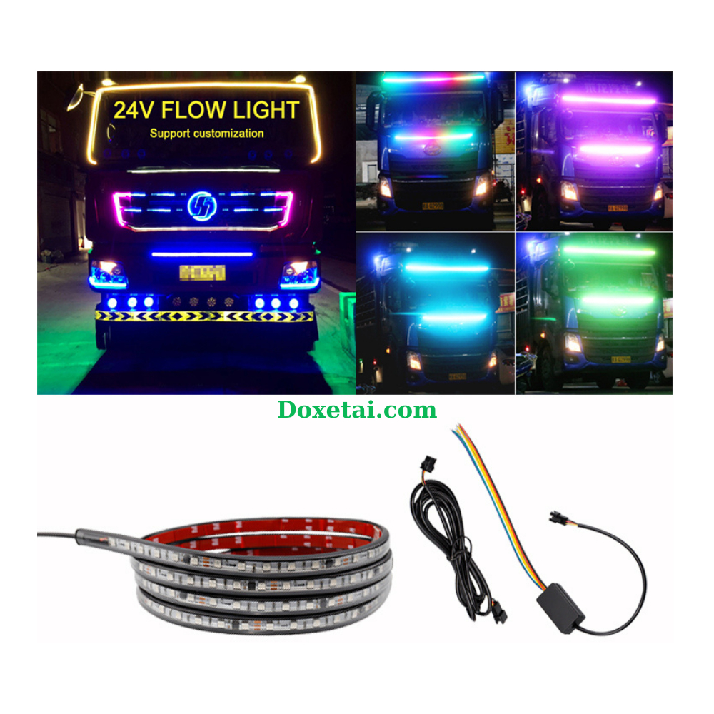 Dây đèn LED BLALION 12V-24V 120cm/ 150cm/ 240cm trang trí thông dụng dành cho xe hơi