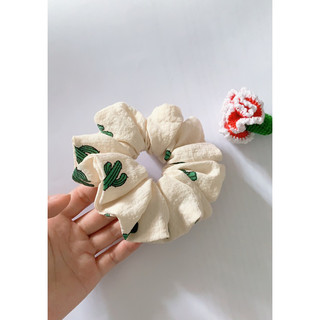Scrunchies handmade, dây buộc tóc, cặp tóc
