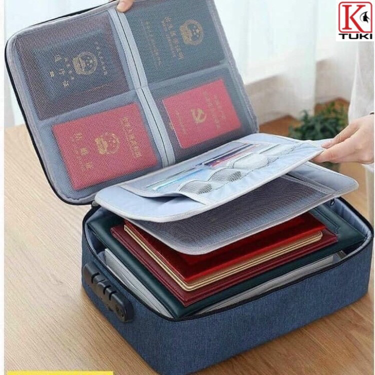 Túi đựng hồ sơ, tài liệu nhiều ngăn, chống nước