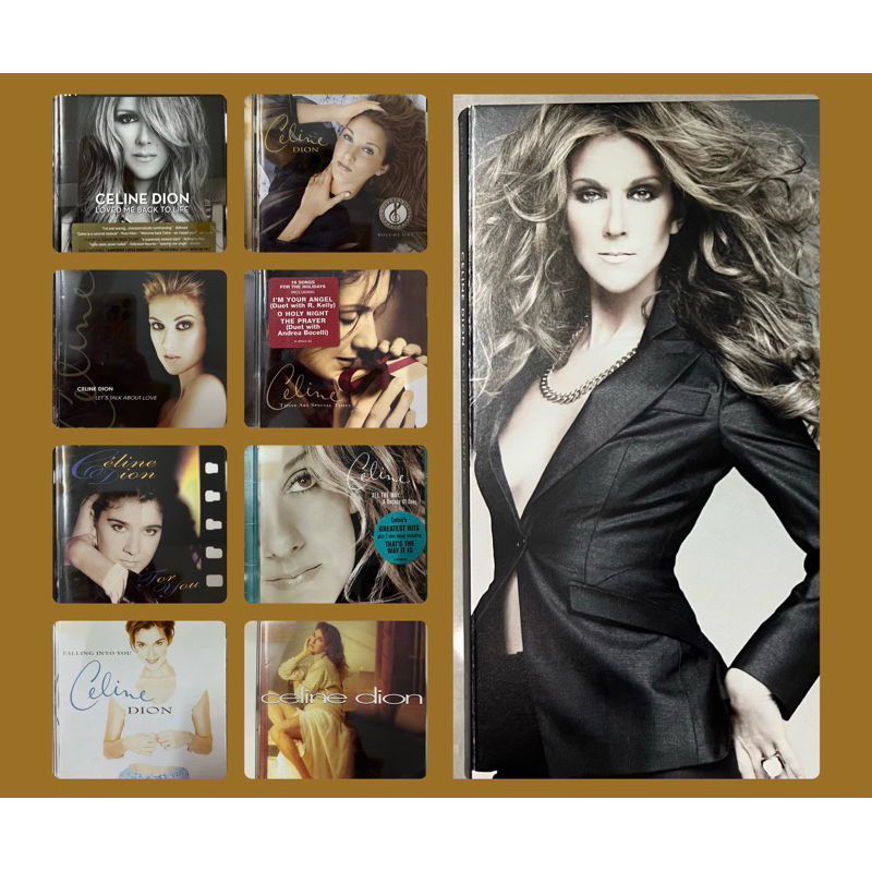 CD used - các albums của CÉLINE DION
