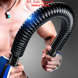 Gậy lò xo, Gậy tập cơ tay bằng titan tập gym, thể dục, thể thao
