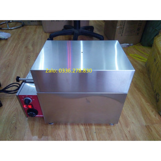 Máy rang hạt dẻ, hạt điều và các loại hạt ngũ cốc dinh dưỡng thùng rang bằng inox