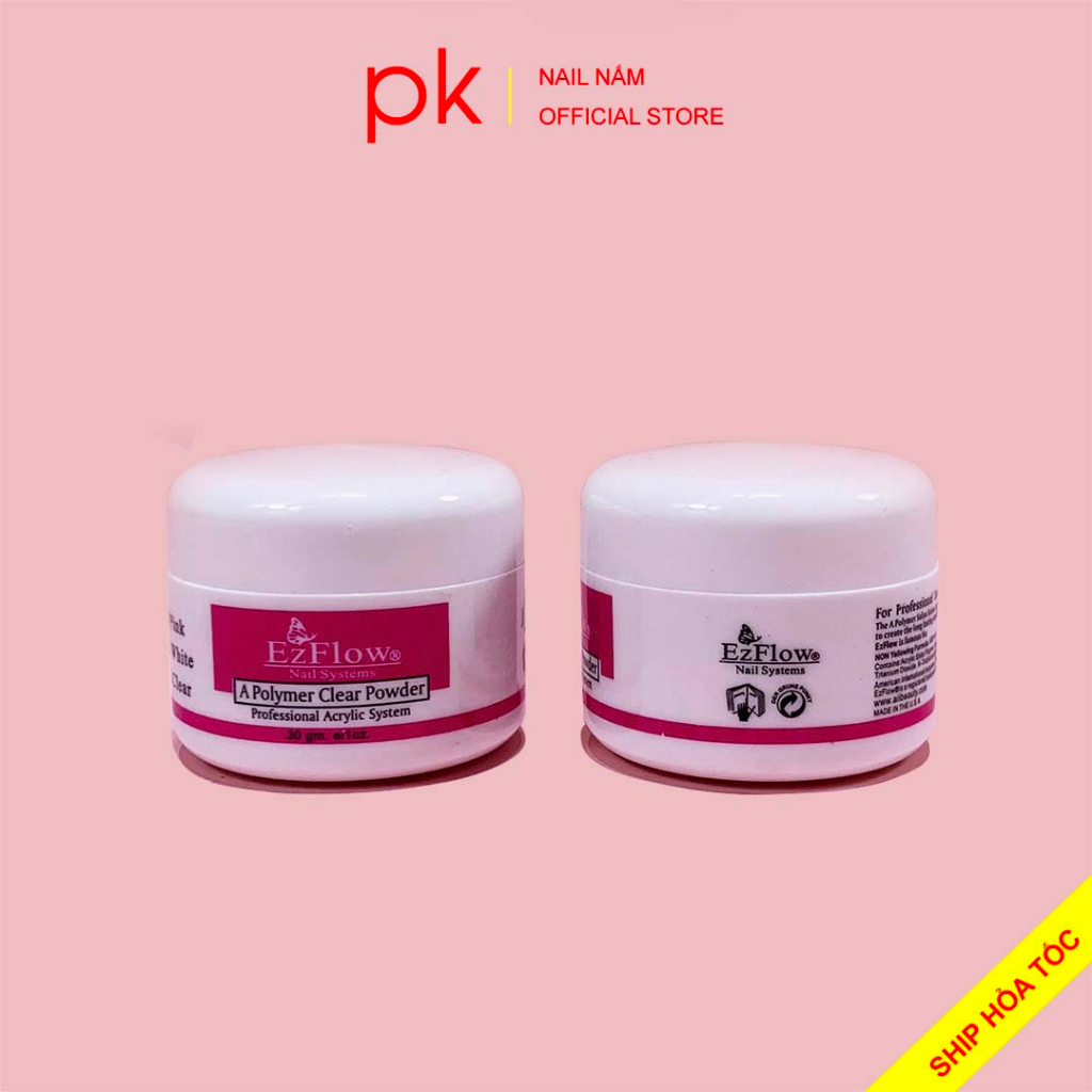Bột đắp móng EzFlow cao cấp hũ 30g