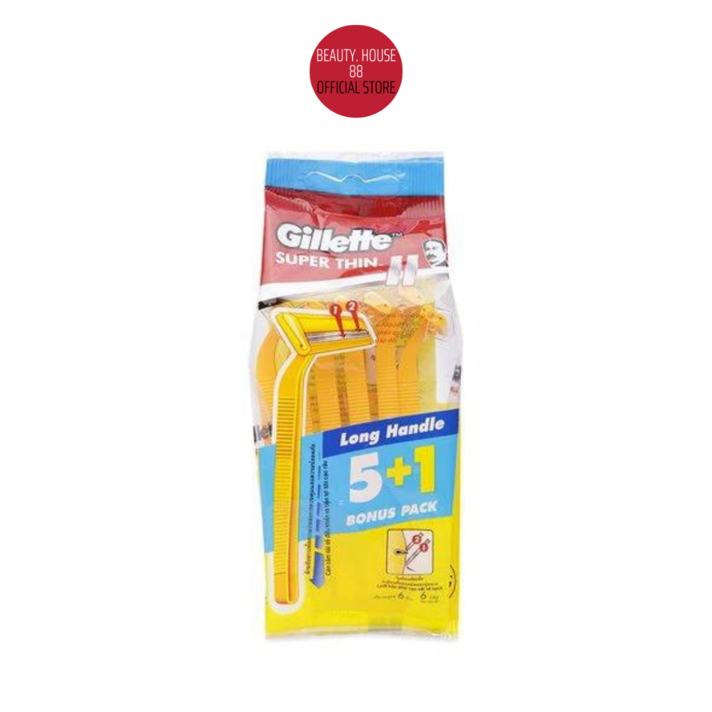 Dao Cạo Râu Gillette Gói 5+1 Tacoshop