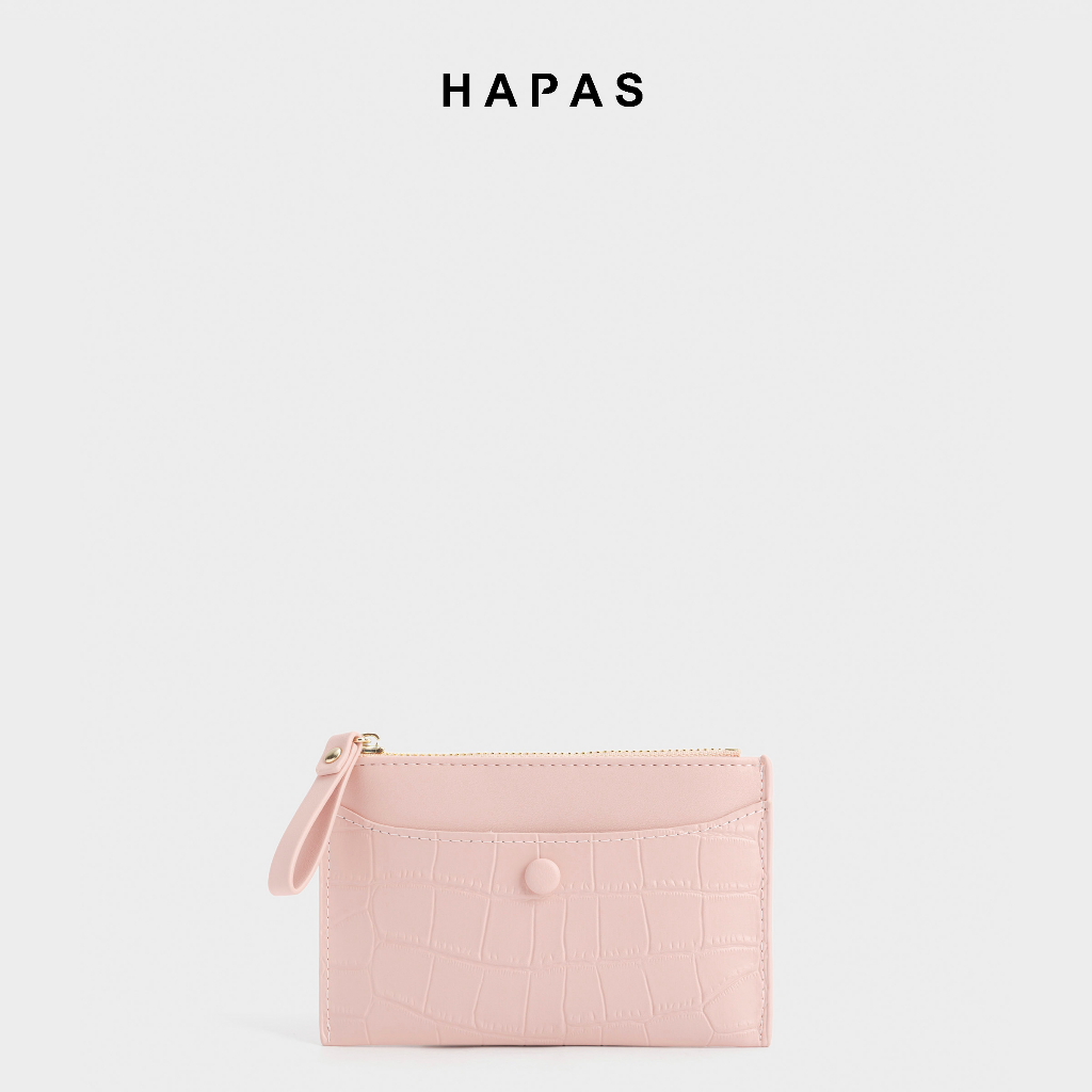 Ví Mini Cúc Tròn Khóa Kéo HAPAS - VD14116