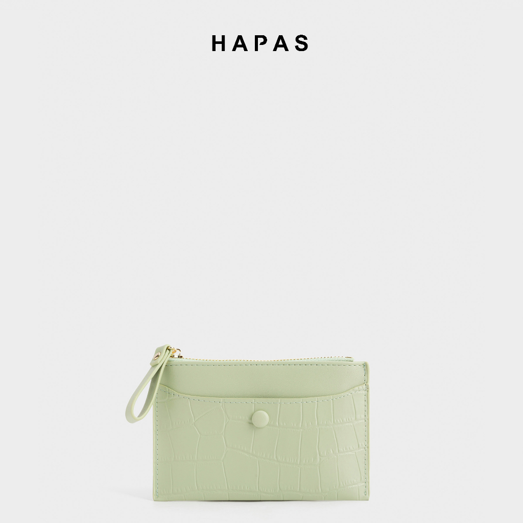 Ví Mini Cúc Tròn Khóa Kéo HAPAS - VD14116