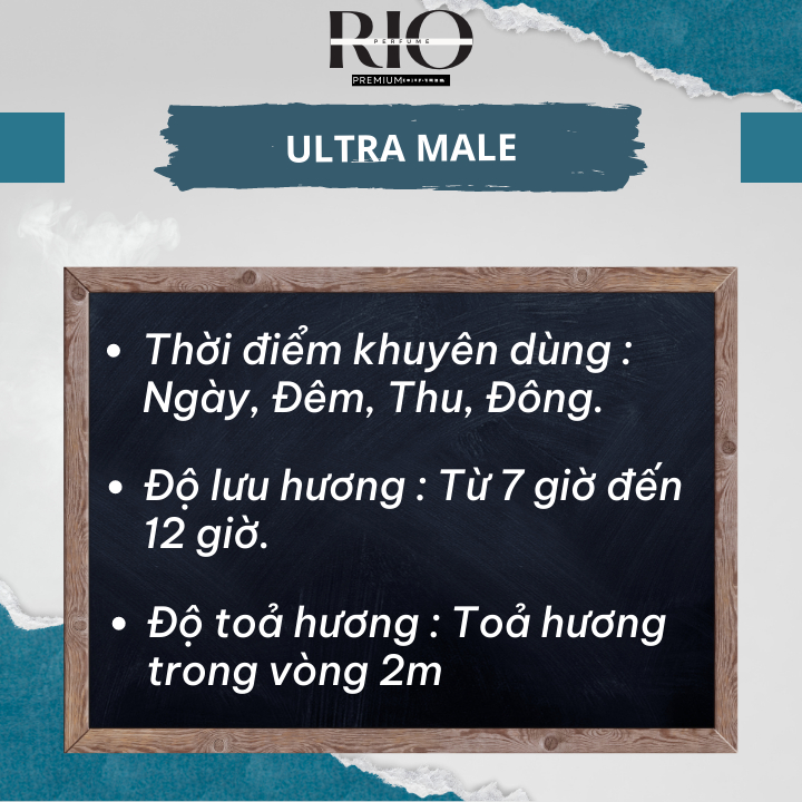 Nước hoa nam JPG Ultra Male Intense chiết 10ml mini chính hãng giản dị, gợi cảm, quyến rũ - rio.cop