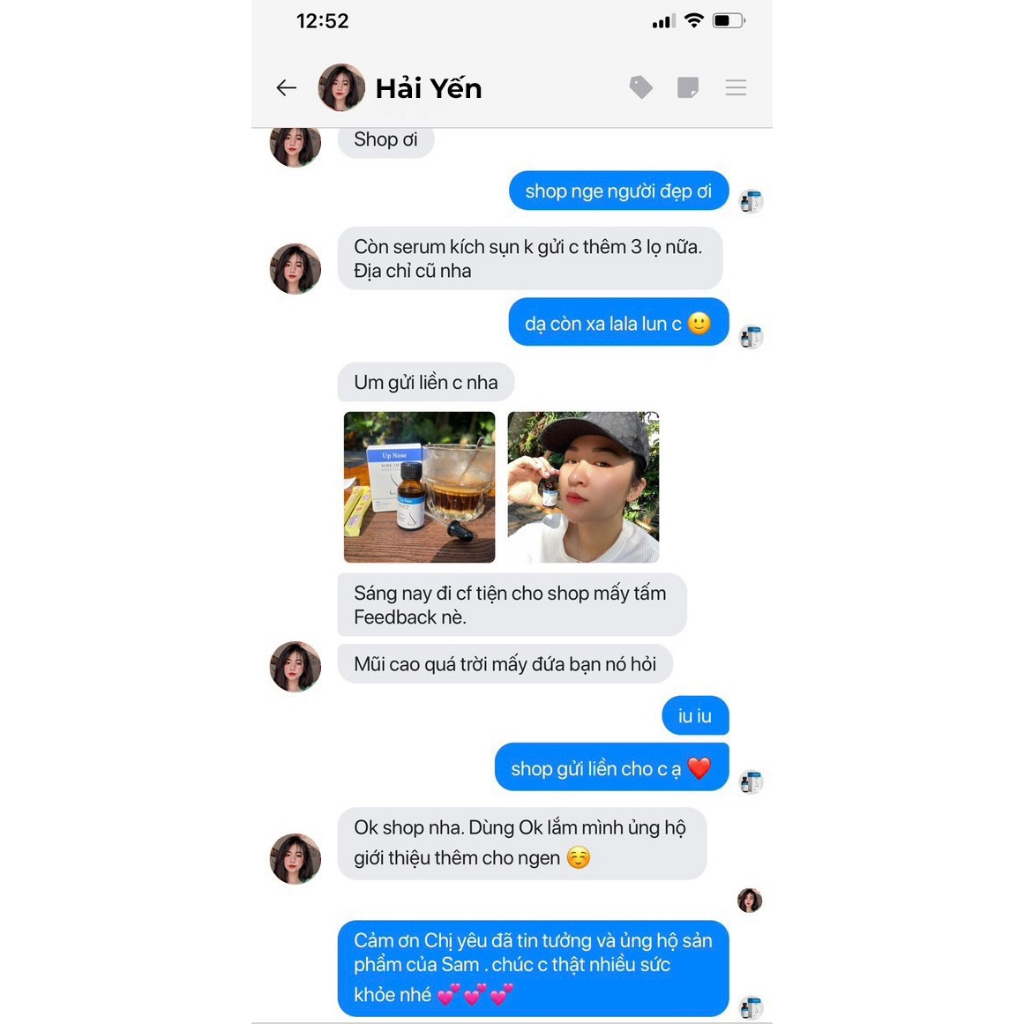 Tinh chất nâng mũi UPNOSE giúp định hình mũi chống nếp nhăn và chống lão hóa cao cấp 15ml