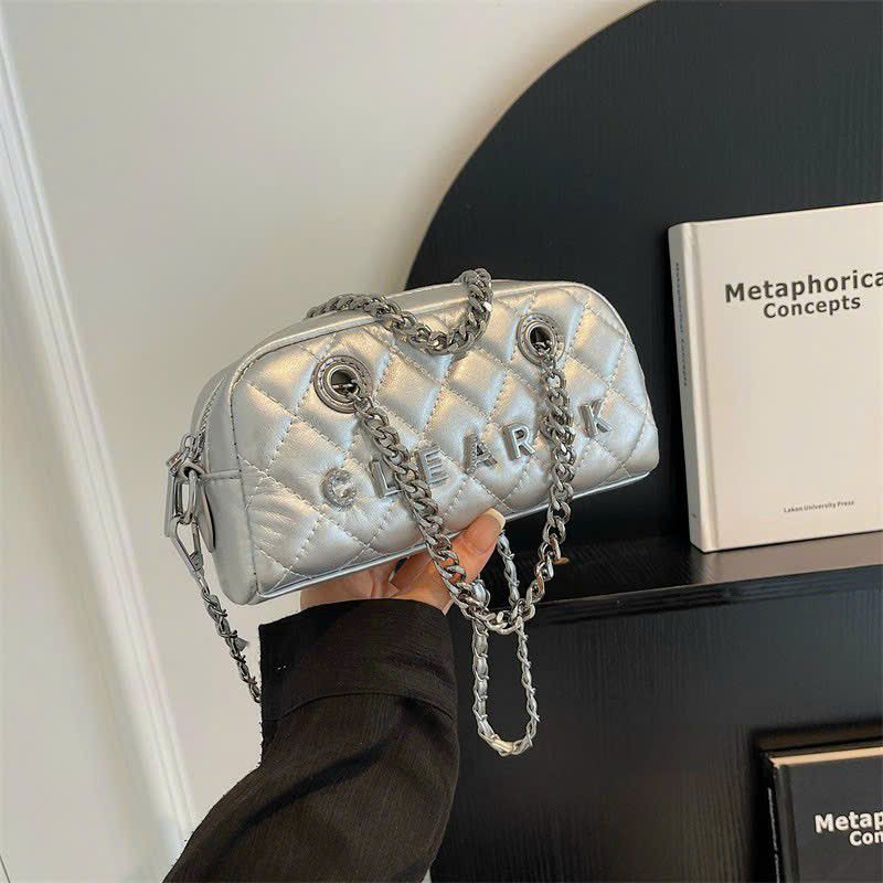 Túi xách túi đeo chéo phối xích phong cách nhập khẩu loại 1