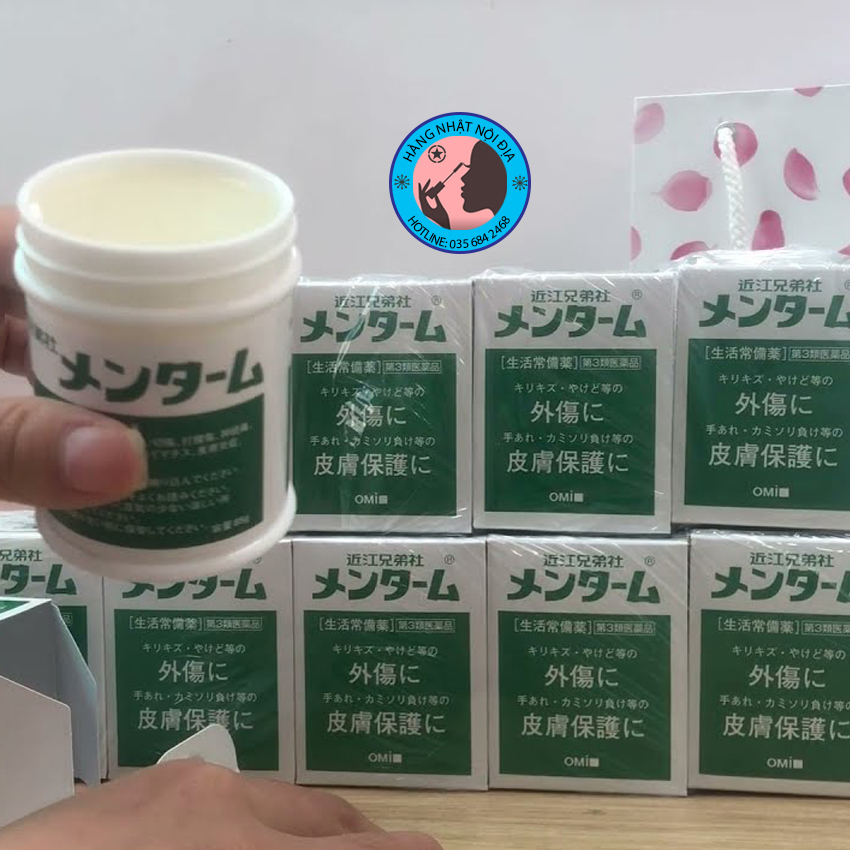 Dầu cù là Nhật Bản Omi Menturm 85g