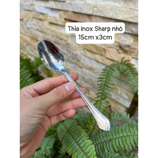 Bộ 6 thìa dĩa inox Sharp