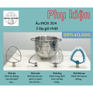 Máy đánh trứng trộn bột JOLY 7L Model QL-7600 (Xanh -Trắng - Hồng)