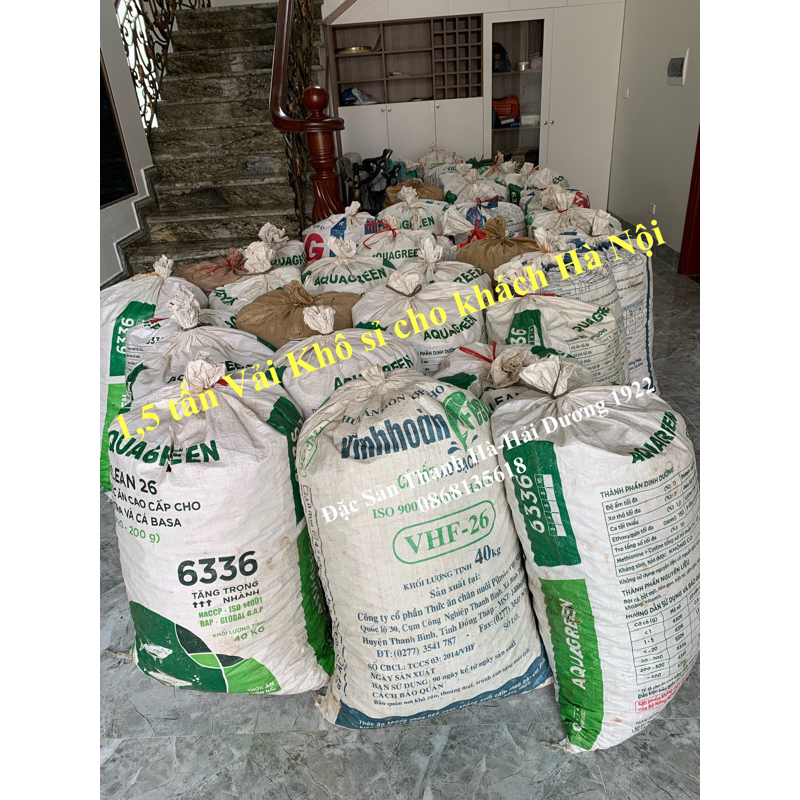 Long Vải Thiều Khô Đặc Sản Thanh Hà 1kg