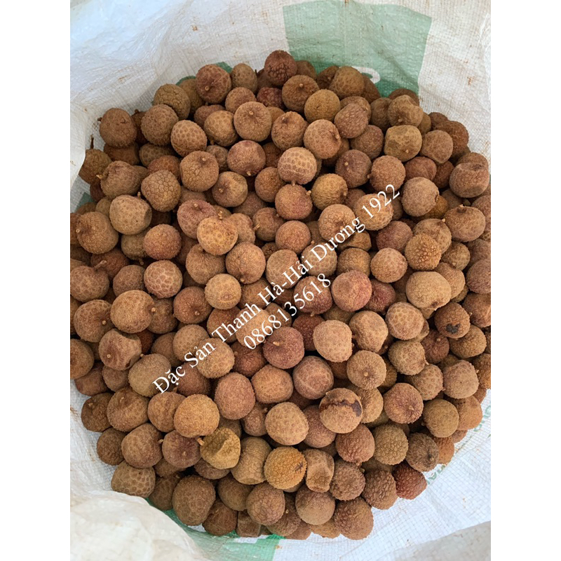 Long Vải Thiều Khô Đặc Sản Thanh Hà 1kg