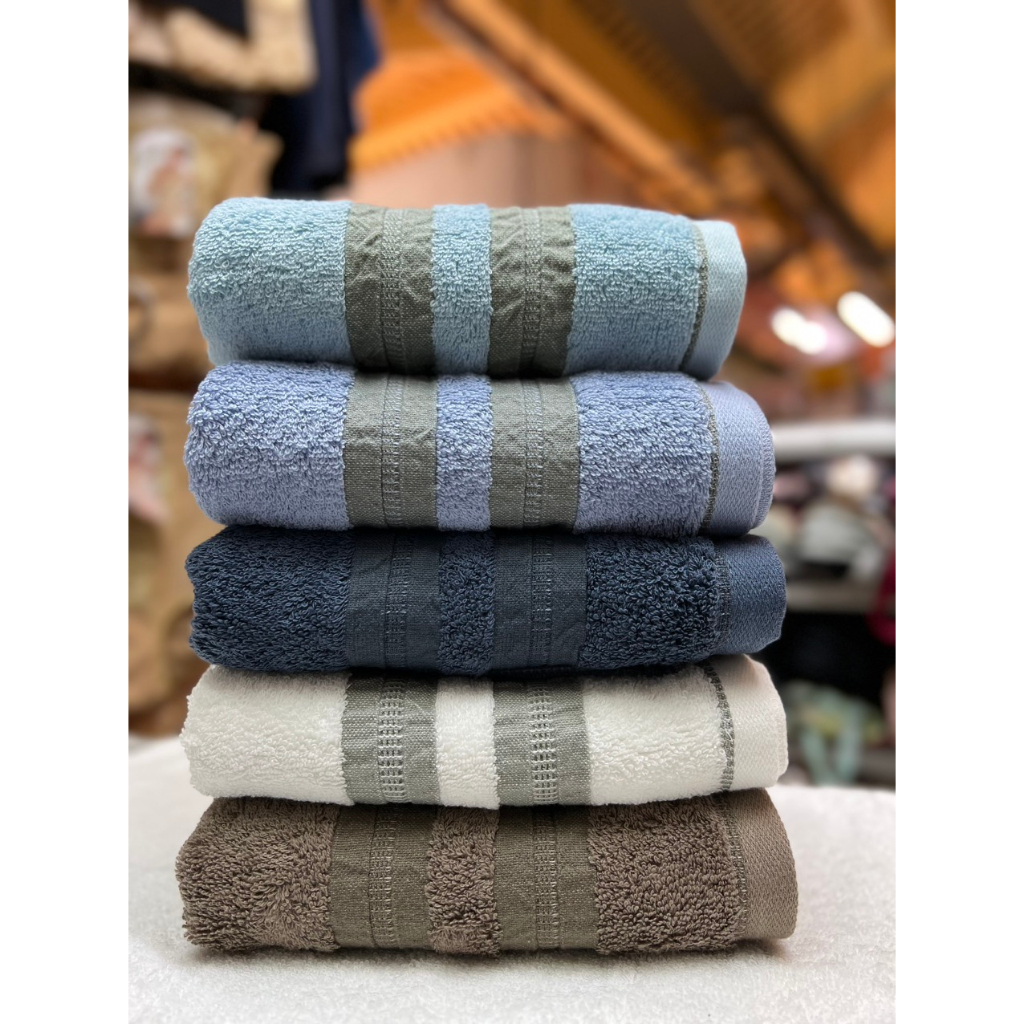 Khăn mặt , khăn tắm cotton thấm hút kích thước 35*75 cm