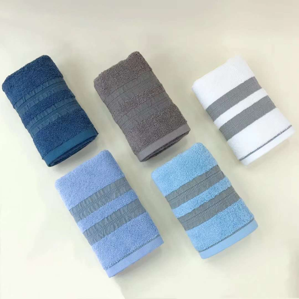 Khăn mặt , khăn tắm cotton thấm hút kích thước 35*75 cm