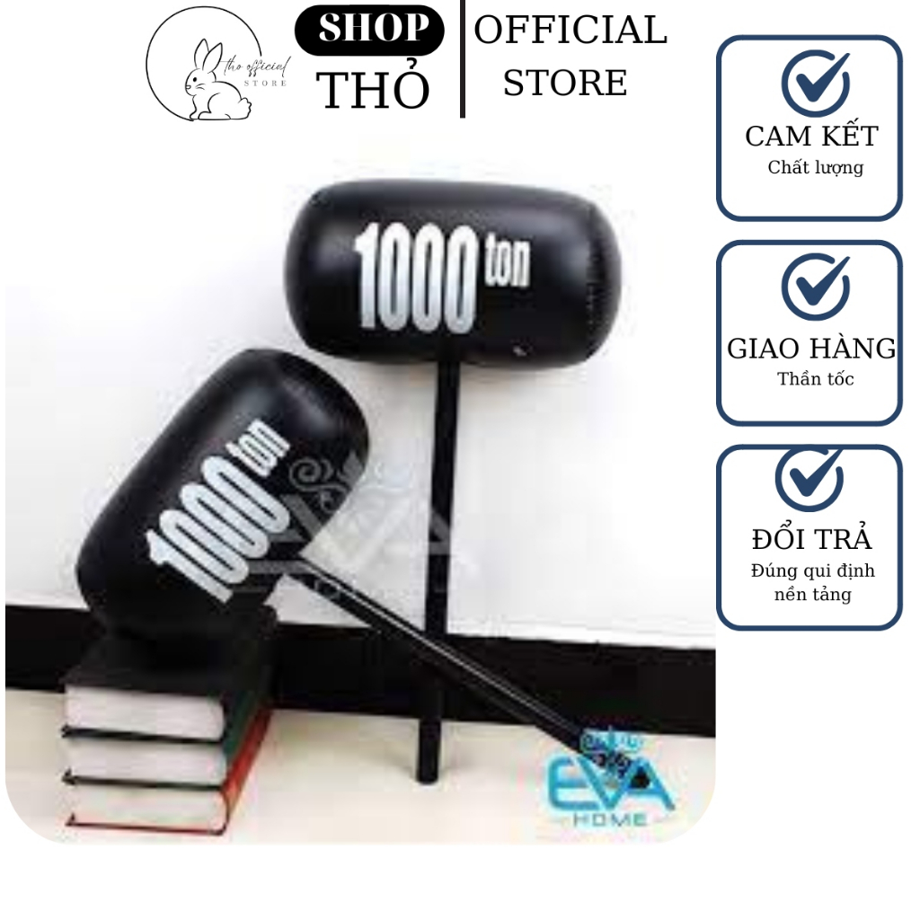 Đồ Chơi Búa Hơi Cầm Tay Đen 1000 Tấn, đồ chơi trẻ em, đồ chơi trung thu, ĐỒ CHƠI BÚA HƠI 1000 TON LOẠI LỚN