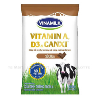 Sữa Tươi Tiệt Trùng Vinamilk Hương Socola Bịch 220ML