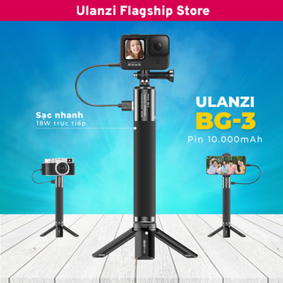 Ulanzi bg-3 - gậy cầm kiêm tripod mini kiêm pin sạc dự phòng 10.000 mah chính hãng