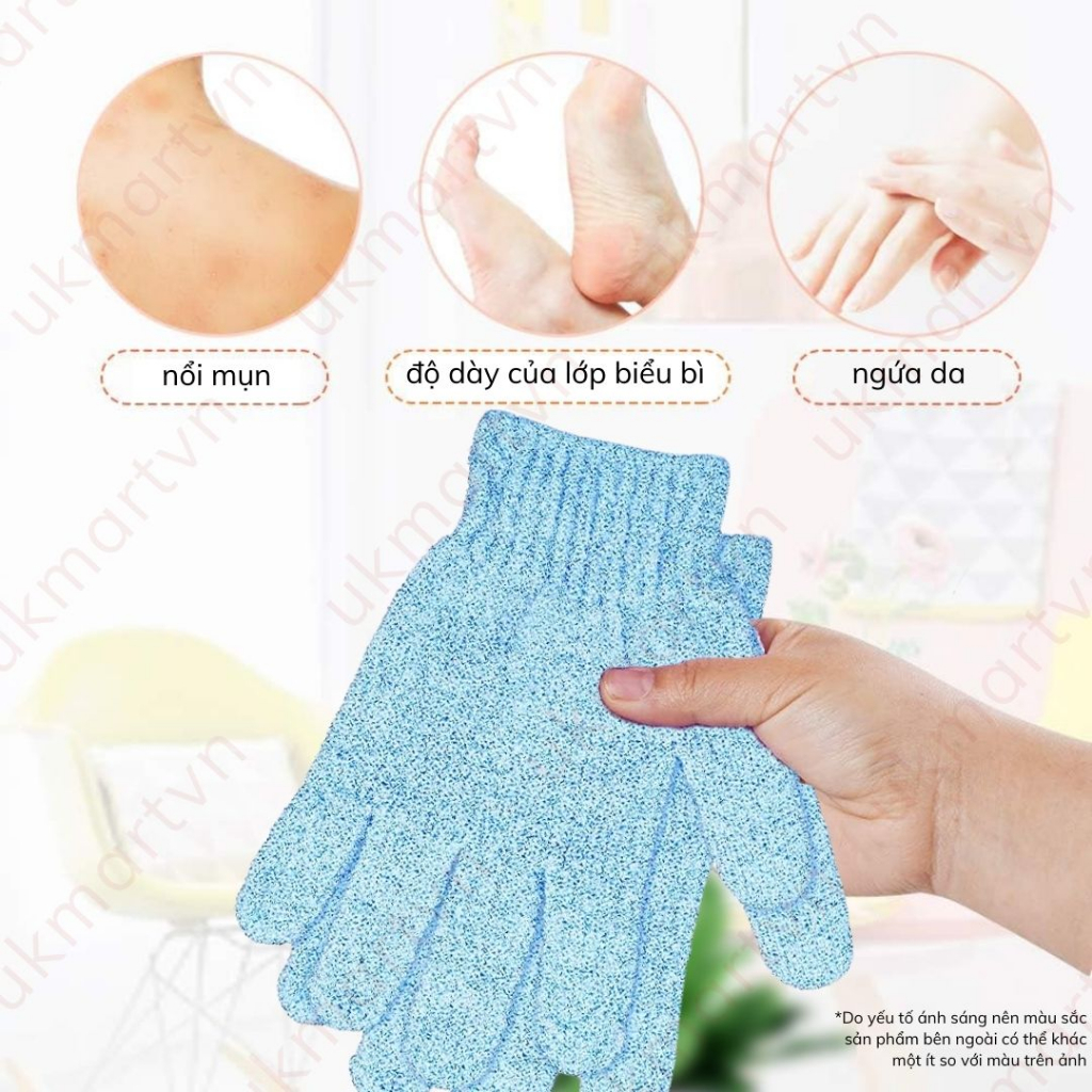 Găng Tay Massage Tẩy Tế Bào Chết Cho Spa Tiện Dụng