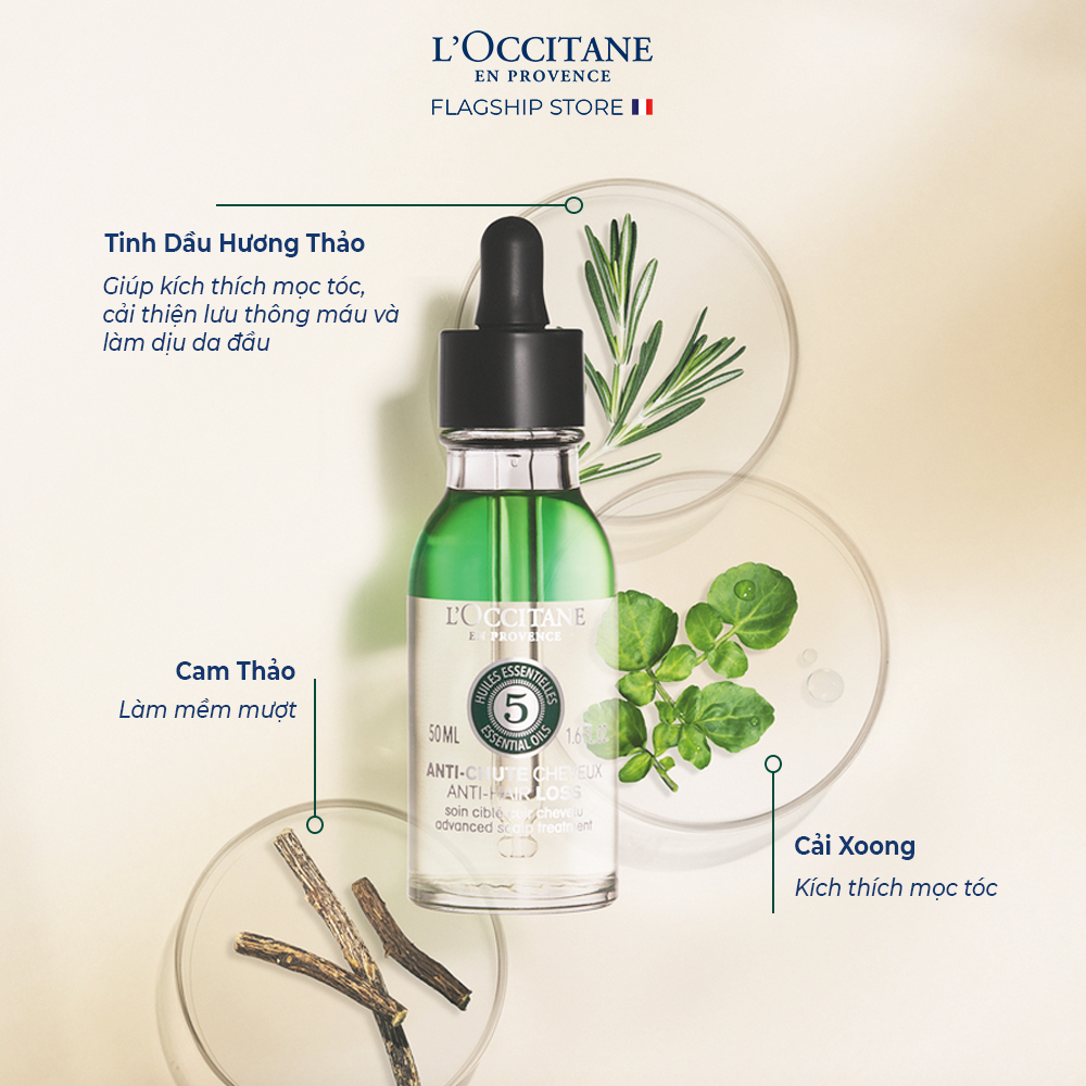 Tinh Chất Kích Thích Mọc Tóc L'Occitane Hair Loss Treatment 50ml