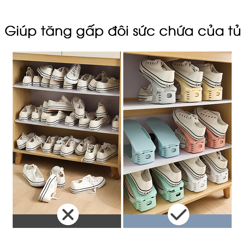 Giá để giày dép thông minh thay đổi kích thước linh hoạt  DN084