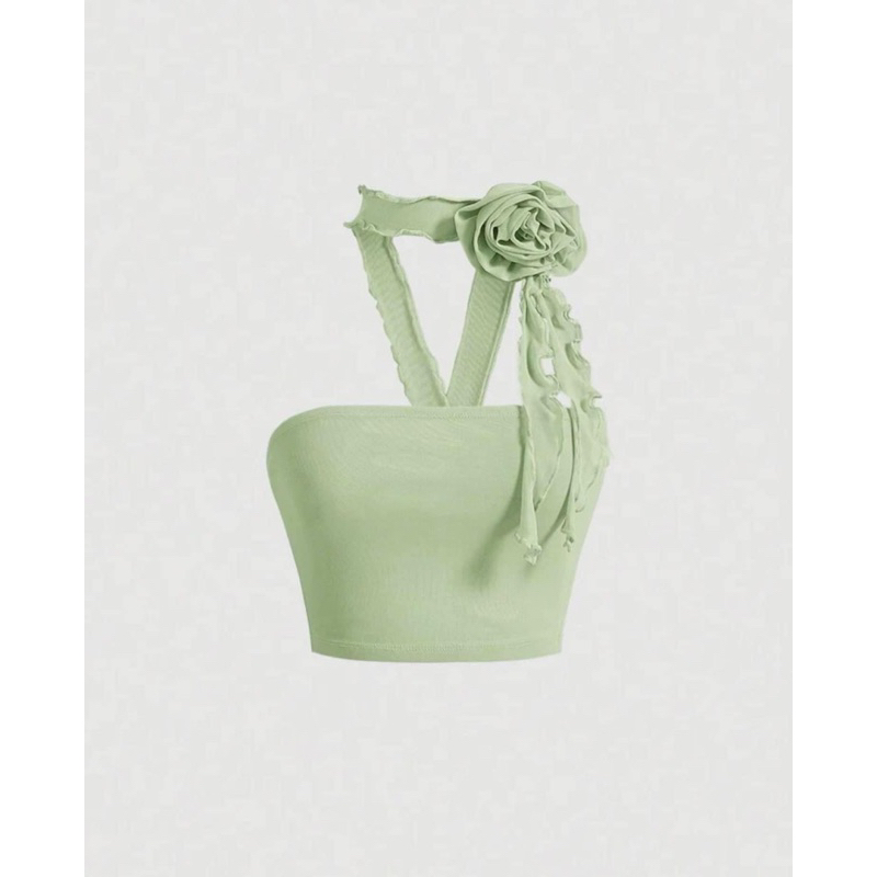 Áo cho ai iu màu xanh lá