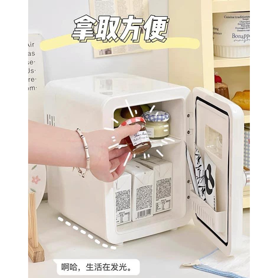 Tủ lạnh mini 6L - Bảo hành 6 tháng