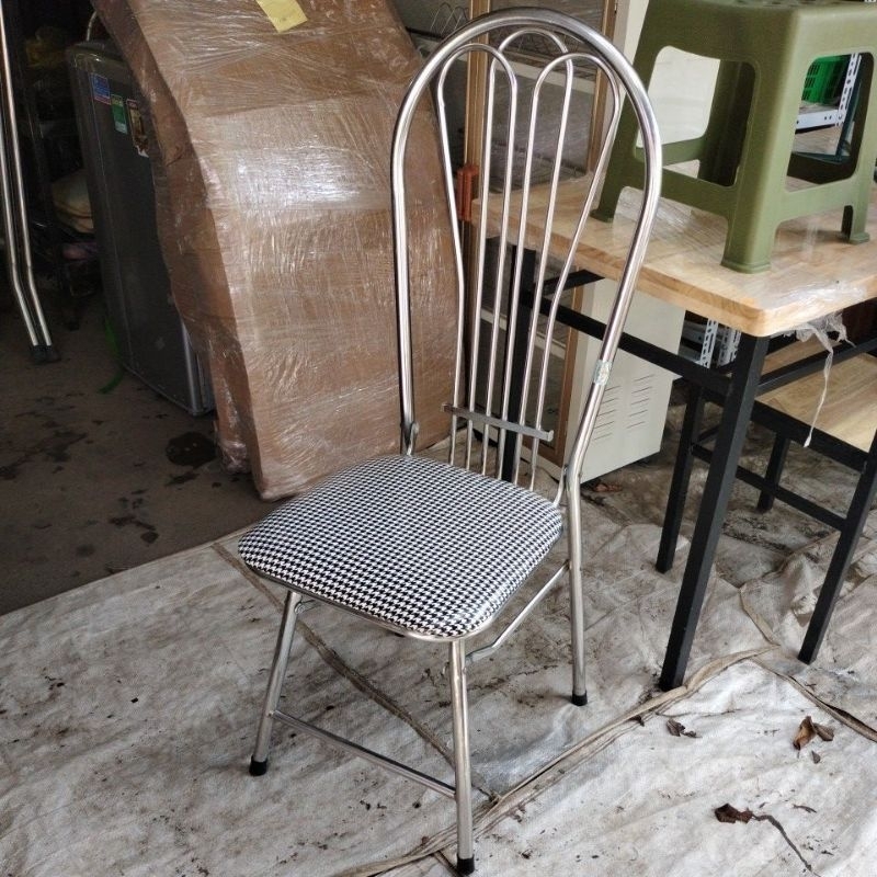 Ghế gấp inox công ty THẠCH HẢI siêu dày thanh lý. Ghế qua sử dụng còn như mới 98%