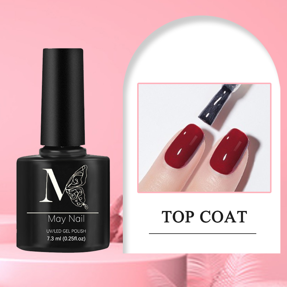 Sơn gel 7.3 ML May gel top base dùng đèn hơ UV&LED Mới 48 màu cổ điển Sơn móng tay , sơn gel mini, sơn nail