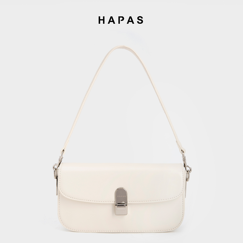Túi Xách Nữ Đeo Vai Khóa Bạc Bấm Sz 23 HAPAS - TDV230511