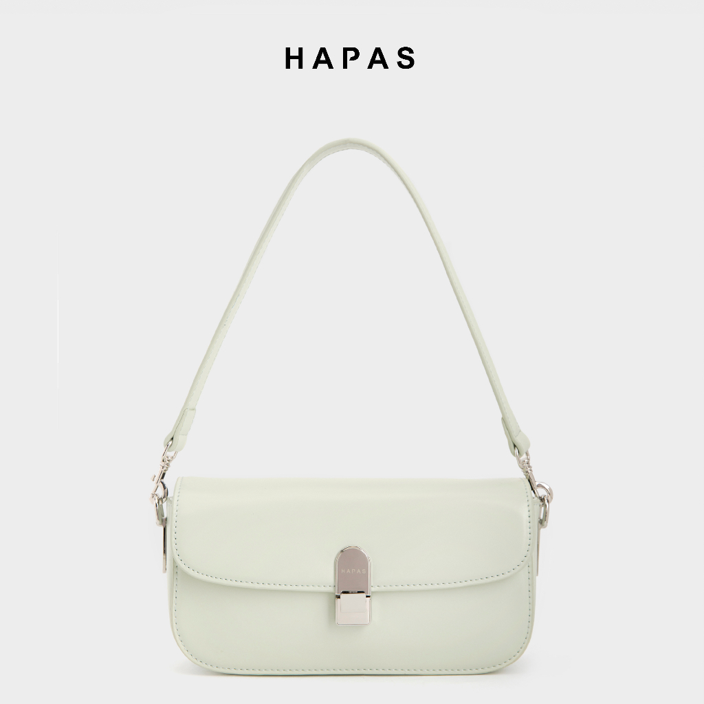 Túi Xách Nữ Đeo Vai Khóa Bạc Bấm Sz 23 HAPAS - TDV230511