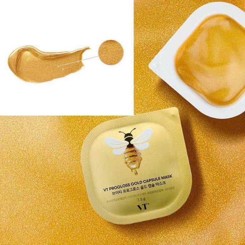 Mặt nạ dưỡng da sữa ong chúa Progloss 7.5g * 10 miếng.