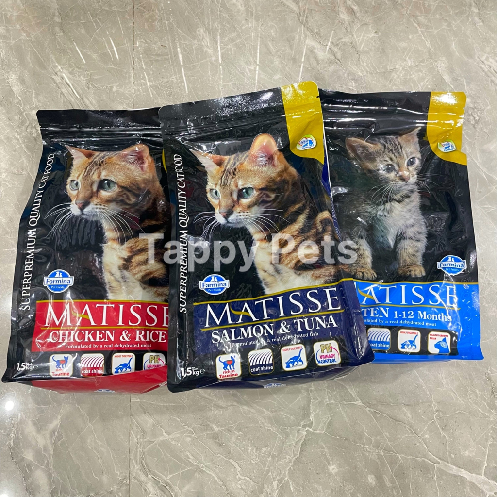 🔥  Hạt MATISSE Cao Cấp Cho Mèo Con Và Mèo Trưởng Thành - Tặng 1 Lon Pate Matisse 3 Vị Thơm Ngon