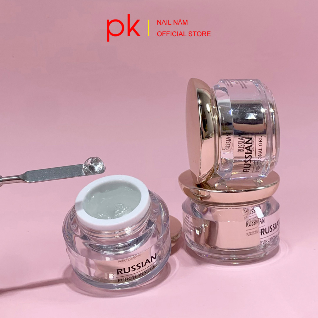 Gel đa năng Russian tạo hình nổi 3D dán móng, đính đá