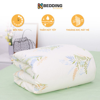 Vỏ chăn cotton lồng được ruột có khóa kéo K-Bedding By Everon, dùng được bốn mùa