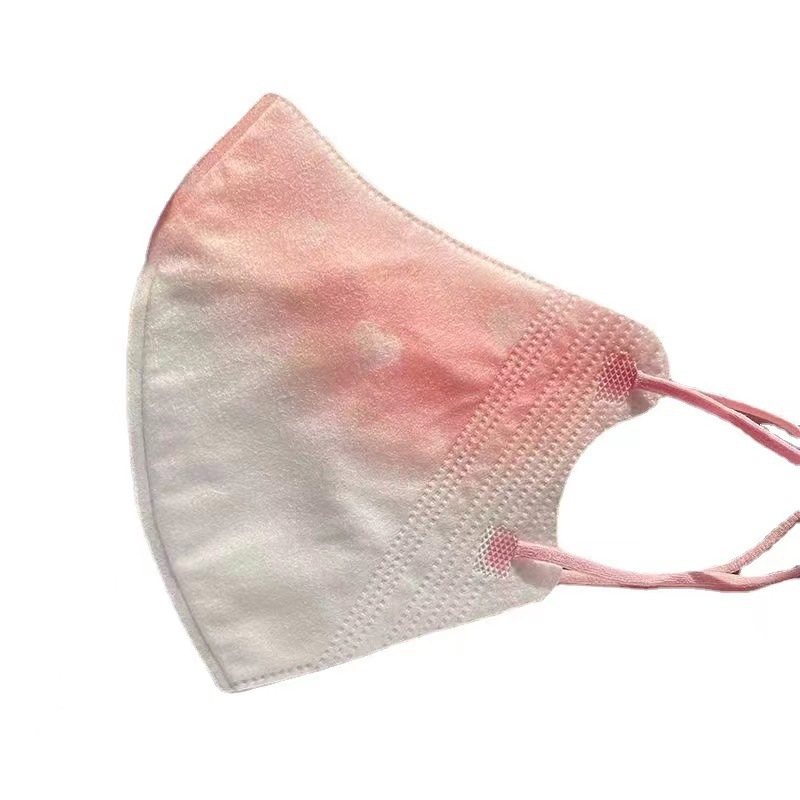 Combo 10 Khẩu Trang Ombre Mix Màu Hồng Tím Xinh Xắn