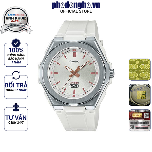 Đồng hồ unisex dây nhựa Casio Anh Khuê LWA-300H-7EVDF