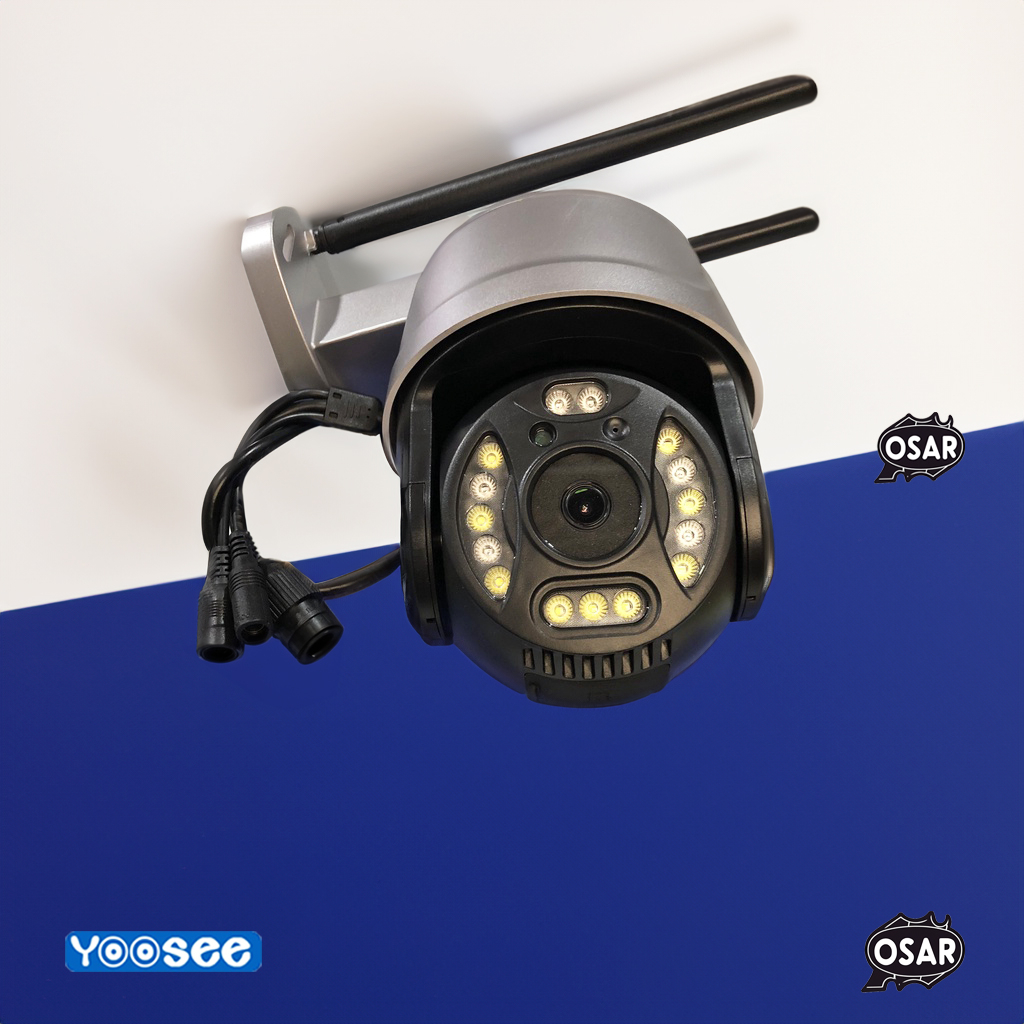 CAMERA PTZ YOOSEE WIFI 5.0 MPX 15 LED, SIÊU SẮC NÉT, XEM ĐÊM FULL MÀU, CHỐNG NƯỚC , ĐÀM THOẠI 2 CHIỀU