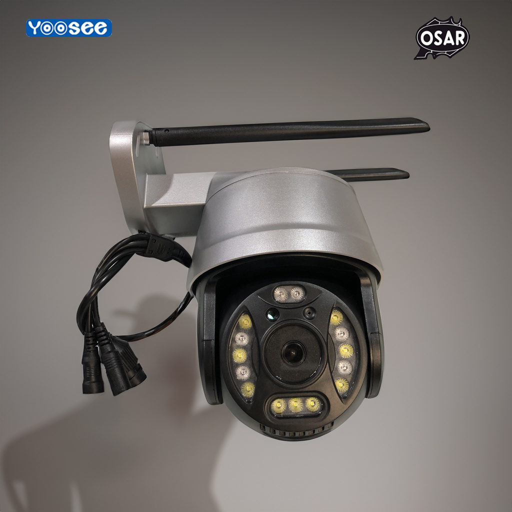 CAMERA PTZ YOOSEE WIFI 5.0 MPX 15 LED, SIÊU SẮC NÉT, XEM ĐÊM FULL MÀU, CHỐNG NƯỚC , ĐÀM THOẠI 2 CHIỀU