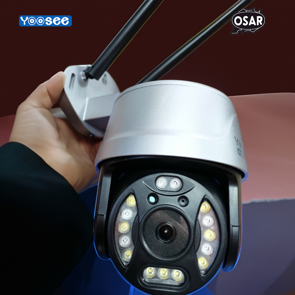 CAMERA PTZ YOOSEE WIFI 5.0 MPX 15 LED, SIÊU SẮC NÉT, XEM ĐÊM FULL MÀU, CHỐNG NƯỚC , ĐÀM THOẠI 2 CHIỀU