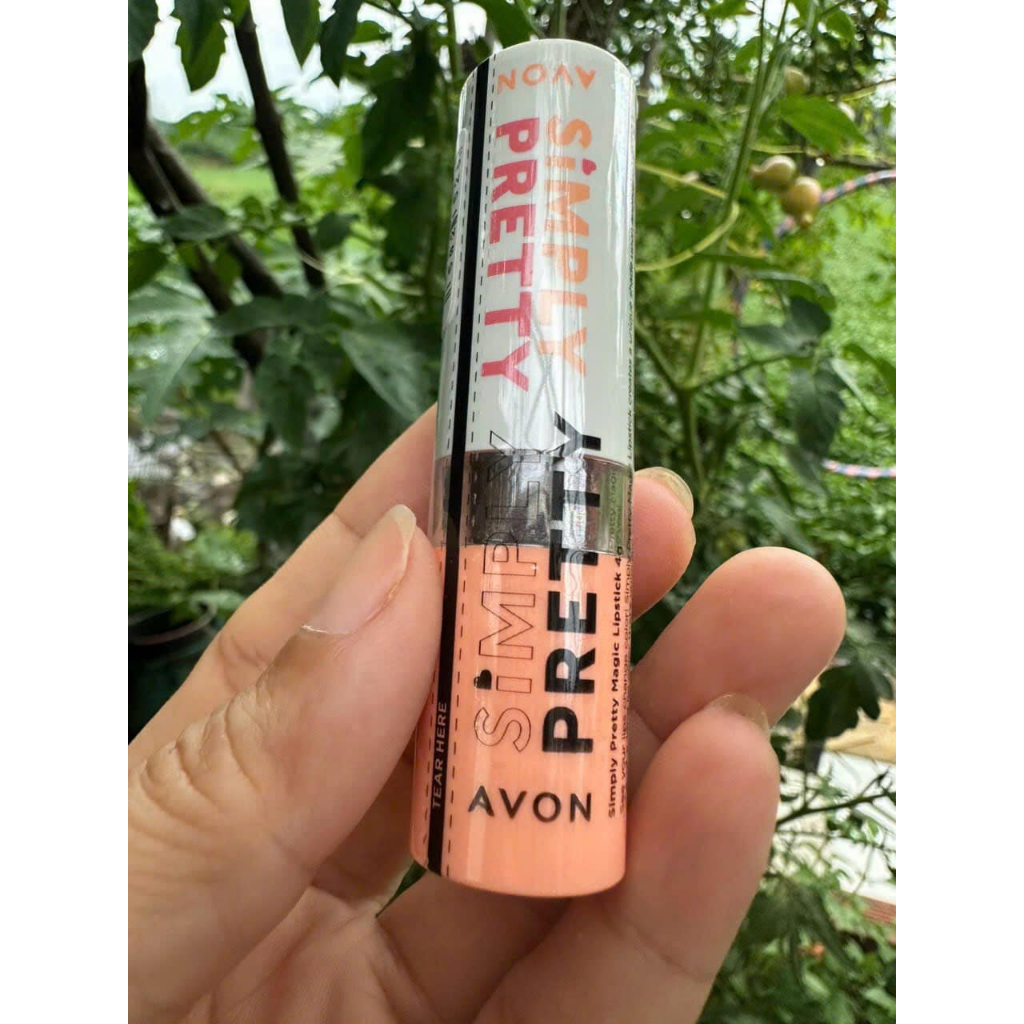 Son gió Avon magic lipstick green apple xanh lá