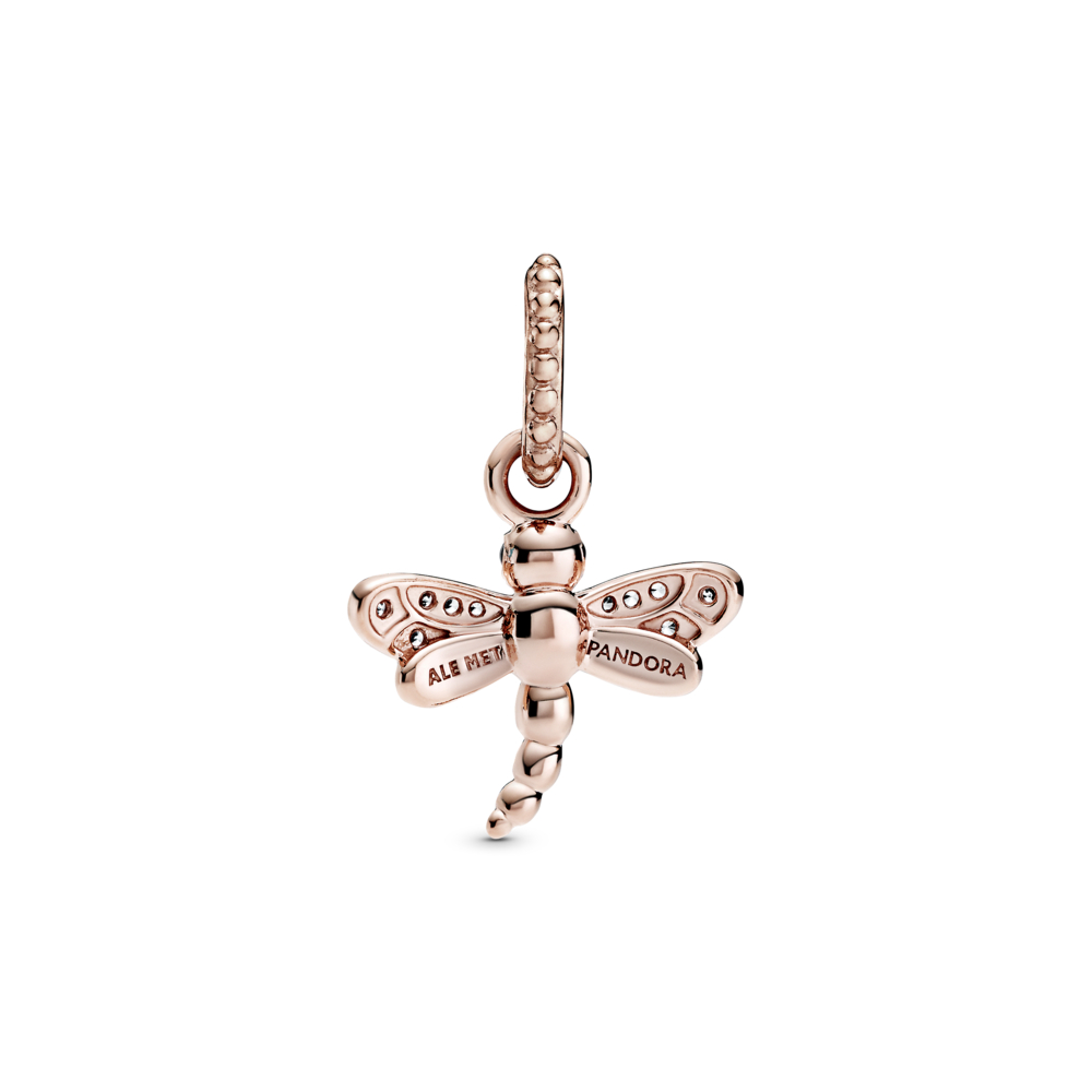 Charm bạc S925 Pandora chuồn chuồn lấp lánh 1285