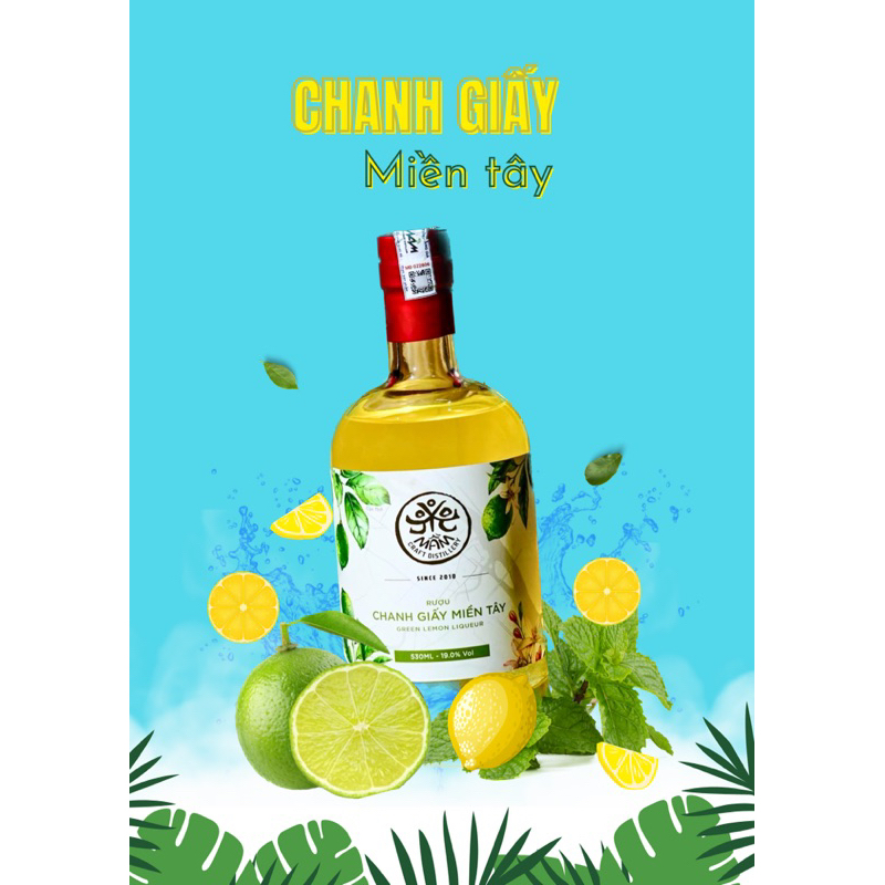 CHANH GIẤY MIỀN TÂY nước hoa quả tươi lên men.