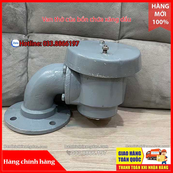 Van thở bồn  xăng dầu