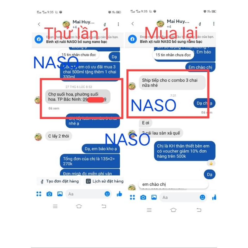 NASO - Bình xịt ruồi thiên nhiên NASO