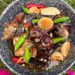 Mắm ba khía sửa trộn sẵn loại ngon hủ 800gr - Hào Ba Bánh